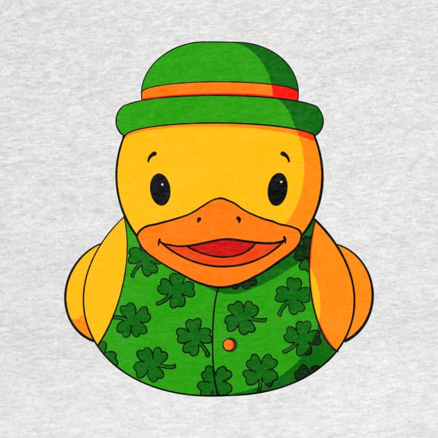 St. Patrick’s Day Rubber Duck by Alisha Ober Designs